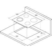 Варочная панель KUPPERSBERG ECS 603 - Превью изображения №4 — Интернет-магазин ПроЗаказ