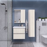  Grossman Шкаф с зеркалом Юнит 60 206011 (кадена лайт) - Превью изображения №4 — Интернет-магазин ПроЗаказ