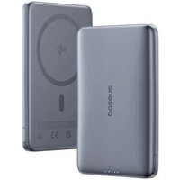 Внешний аккумулятор Baseus PicoGo AM41 Ultra-Slim Qi2 Magnetic Power Bank 10000mAh (серый) - Превью изображения №4 — Интернет-магазин ПроЗаказ