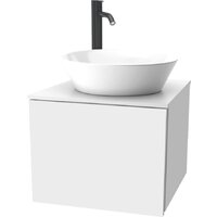 ЗОВ Тумба под умывальник Кито 40 K40LW0MWMC-LDSPWС0 (белый матовый)