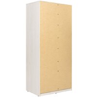 Шкаф распашной Рэйгрупп Bromo 02.02 ДЗ 90x198x55 ШР 02.02 BR (дуб бордолайт) - Превью изображения №6 — Интернет-магазин ПроЗаказ