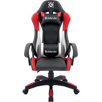 Игровое (геймерское) кресло Defender Crater (черный/белый/красный) - Превью изображения №3 — Интернет-магазин ПроЗаказ