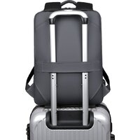 Городской рюкзак Miru Emotion 15.6 (серый) - Превью изображения №10 — Интернет-магазин ПроЗаказ