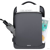 Городской рюкзак Miru Emotion 15.6 (серый) - Превью изображения №7 — Интернет-магазин ПроЗаказ