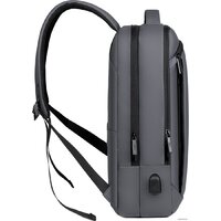 Городской рюкзак Miru Emotion 15.6 (серый) - Превью изображения №3 — Интернет-магазин ПроЗаказ