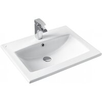  Акватон Тумба с умывальником Форест 60 1A2782K0FR9C0 (дуб рошелье/сумеречный голубой) - Превью изображения №3 — Интернет-магазин ПроЗаказ