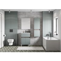  Акватон Тумба с умывальником Форест 60 1A2782K0FR9C0 (дуб рошелье/сумеречный голубой) - Превью изображения №10 — Интернет-магазин ПроЗаказ