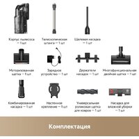 Пылесос Trouver Cordless Vacuum Cleaner G70 Detect V2515 (евровилка, черный) - Превью изображения №4 — Интернет-магазин ПроЗаказ