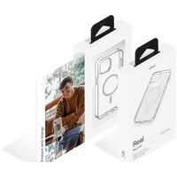 Чехол для телефона uBear Real Mag для iPhone 15 Plus (прозрачный) - Превью изображения №5 — Интернет-магазин ПроЗаказ