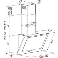 Кухонная вытяжка Kernau KCH 0250 W - Превью изображения №3 — Интернет-магазин ПроЗаказ