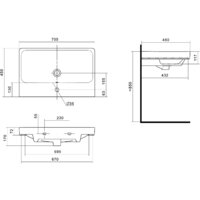  Акватон Тумба с умывальником Сканди 70 1A2518K0SD010+1WH501628 - Превью изображения №8 — Интернет-магазин ПроЗаказ