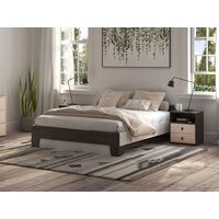 Кровать PROxSON Aria 120x200 (белый/дуб кантербери) - Превью изображения №2 — Интернет-магазин ПроЗаказ