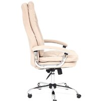Офисное кресло TetChair Softy LUX (флок, бежевый) - Превью изображения №9 — Интернет-магазин ПроЗаказ