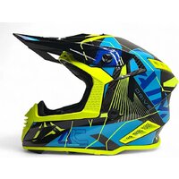 Мотошлем AIM RH855 Carbon Razor RH855R-DYB-XXL (XXL, желтый/синий) - Превью изображения №2 — Интернет-магазин ПроЗаказ