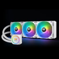 Система жидкостного охлаждения для процессора Thermaltake TH360 ARGB Sync Snow Edition CL-W302-PL12SW-A - Превью изображения №7 — Интернет-магазин ПроЗаказ