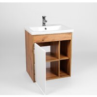  Viant Тумба под умывальник Бостон Como 60 VBOS60CO-T1STP - Превью изображения №3 — Интернет-магазин ПроЗаказ