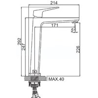 Смеситель Ledeme L1181 - Превью изображения №2 — Интернет-магазин ПроЗаказ