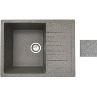 Кухонная мойка AV Engineering Best AV650500BGRA (серый) - Превью изображения №2 — Интернет-магазин ПроЗаказ