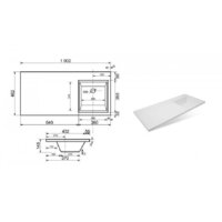 Умывальник Эстет Dallas Silk 100x48 R ФР-00014933 - Превью изображения №5 — Интернет-магазин ПроЗаказ