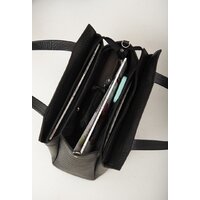 Женская сумка Souffle 322 3225001 (черный кайман эластичный) - Превью изображения №3 — Интернет-магазин ПроЗаказ