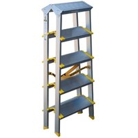 Лестница-стремянка Алюмет ASD 5205 (2х5 ступеней) - Превью изображения №3 — Интернет-магазин ПроЗаказ