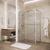 Душевая стенка Grossman Galaxy 90x195 200.K33.01.90.10.00 (хром/стекло прозрачное) - Превью изображения №6 — Интернет-магазин ПроЗаказ