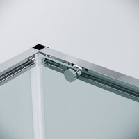 Душевая стенка Grossman Galaxy 90x195 200.K33.01.90.10.00 (хром/стекло прозрачное) - Превью изображения №3 — Интернет-магазин ПроЗаказ