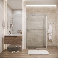 Душевая стенка Grossman Galaxy 90x195 200.K33.01.90.10.00 (хром/стекло прозрачное) - Превью изображения №8 — Интернет-магазин ПроЗаказ