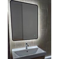 Зеркало с подсветкой  EMZE 60x80 LED.UV.SMART.60.80.CHE.4K (черный с УФ-окантовкой и подсветкой) - Превью изображения №12 — Интернет-магазин ПроЗаказ