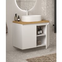  ЗОВ Тумба под умывальник Монови 80 M80LW0LW (подвесная/белый) - Превью изображения №3 — Интернет-магазин ПроЗаказ