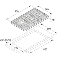 Варочная панель ASKO HG1986AB - Превью изображения №3 — Интернет-магазин ПроЗаказ