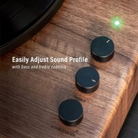 Виниловый проигрыватель Crosley Stave Walnut - Превью изображения №6 — Интернет-магазин ПроЗаказ