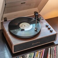 Виниловый проигрыватель Crosley Stave Walnut - Превью изображения №10 — Интернет-магазин ПроЗаказ