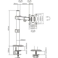 Кронштейн для монитора ErgoSmart Simple I - Превью изображения №9 — Интернет-магазин ПроЗаказ