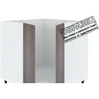 Шкаф напольный Кортекс-мебель Корнелия Лира НШУ без столешницы угловой (дуб сонома) - Превью изображения №2 — Интернет-магазин ПроЗаказ