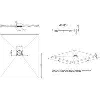 Душевой поддон Allen Brau Priority 100x90 8.31004-AM - Превью изображения №7 — Интернет-магазин ПроЗаказ