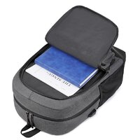 Городской рюкзак Miru Sallerus 15.6 (серый) - Превью изображения №19 — Интернет-магазин ПроЗаказ