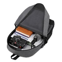 Городской рюкзак Miru Sallerus 15.6 (серый) - Превью изображения №20 — Интернет-магазин ПроЗаказ