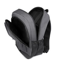 Городской рюкзак Miru Sallerus 15.6 (серый) - Превью изображения №21 — Интернет-магазин ПроЗаказ