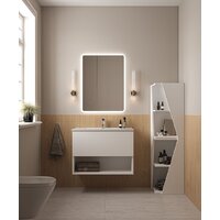  ЗОВ Шкаф Кито 40 CK40LWMWMR (правый, белый) - Превью изображения №2 — Интернет-магазин ПроЗаказ