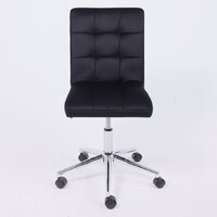 Офисное кресло AksHome Роза квадрат (велюр, черный) - Превью изображения №4 — Интернет-магазин ПроЗаказ