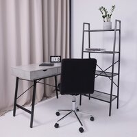 Офисное кресло AksHome Роза квадрат (велюр, черный) - Превью изображения №16 — Интернет-магазин ПроЗаказ