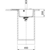 Кухонная мойка Franke Centro CNG 611-62 TL 114.0740.850 (оникс) - Превью изображения №4 — Интернет-магазин ПроЗаказ