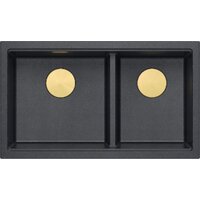 Кухонная мойка Quadron HQL7645U8_PVDG1_I - Превью изображения №2 — Интернет-магазин ПроЗаказ