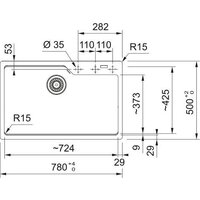 Кухонная мойка Franke Maris UBG 610-72 114.0741.506 (графит) - Превью изображения №2 — Интернет-магазин ПроЗаказ