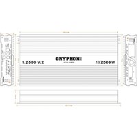 Автомобильный усилитель DL Audio Gryphon Pro 1.2500 V.2 - Превью изображения №8 — Интернет-магазин ПроЗаказ