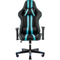 Игровое (геймерское) кресло Mio Tesoro Control 8051 (черный/синий) - Превью изображения №3 — Интернет-магазин ПроЗаказ