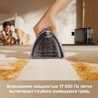 Пылесос Dreame Portable Carpet Spot Cleaner N20 Steam HNR27A (евровилка, черный) - Превью изображения №14 — Интернет-магазин ПроЗаказ