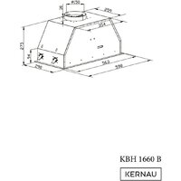 Кухонная вытяжка Kernau KBH 1660 B - Превью изображения №6 — Интернет-магазин ПроЗаказ