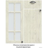 Готовая кухня Интерлиния Берес 1.7x3.3 левая (дуб английский/дуб полярный/кастилло темный) - Превью изображения №7 — Интернет-магазин ПроЗаказ